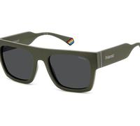 POLAROID Brille PLD 6224/S/X Größe 54-20 mm Khaki/Eye size: 54 - Bridge size: 20