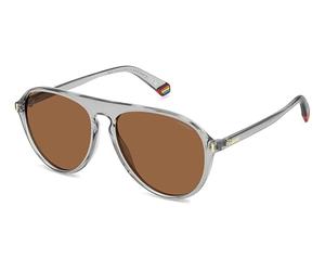 POLAROID Brille PLD 6225/S Größe 57-15 mm Grau/Eye size: 57 - Bridge size: 15