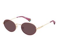 POLAROID Brille PLD 6228/S/X Größe 53-21 mm Lilac Gold Kupfer/Eye size: 53 - Bridge size: 21
