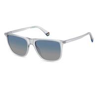 POLAROID Brille PLD 6232/S Größe 55-17 mm Matte Crystal/Eye size: 55 - Bridge size: 17