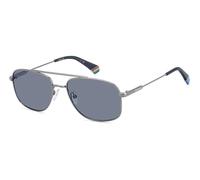 Polaroid Aviator Herren Ruthenium Blau Polarisiert PLD 6235/S/X Einheitsgröße