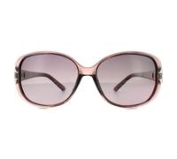 Polaroid Butterfly Womens lila lila Gradient polarisierte Sonnenbrille Einheitsgröße