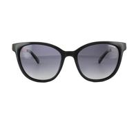 Polaroid Cat Eye Womens Schwarz Rose Gold Grau Gradient Polarisierte Sonnenbrille Einheitsgröße