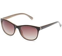 Polaroid Damen P8339 La Kih Sonnenbrille, Schwarz (Black/Brown), 55-19