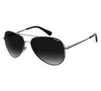 Polaroid Sonnenbrille PLD 6012/N/NEW 6LB/WJ Ruthenium Pilot polarisiert 56 mm