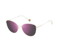 Polaroid Unisex PLD 6188/s Sunglasses, SZJ/AI Ivory, 55