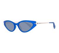 Blaue Polycarbonat Sonnenbrille Einheitsgröße