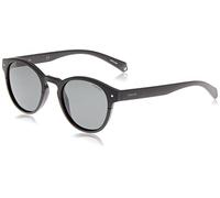 Polaroid Sonnenbrille - PLD 6042/S - 807/M9 - 49mm - Schwarz, Grau, Rund, polarisiert, polarized
