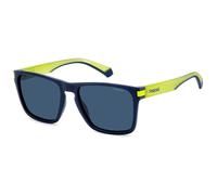 Polaroid Eyewear Brille PLD 2139/S FLL/C3 Polarisiert Matte Blau Größe 56-18 mm