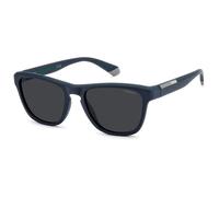POLAROID PLD 2168/S MATTE BLUE GREY 54