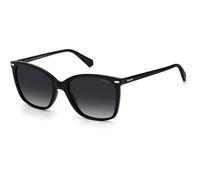 Polaroid Eyewear Sonnenbrille PLD 4108/S 807/WJ polarisiert 55/19/145 Schwarz/Grau Damen