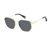 POLAROID, GAFAS DE SOL, PLD 6214/S/XN, GOLD GREY, 56, (UNISEX ADULT)