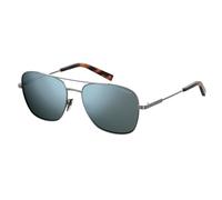 Polaroid Graue Metallsonnenbrille Einheitsgröße