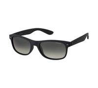 Polaroid PLD 1015/S DL5 polarisiert Kunststoff Eckig Schwarz/Schwarz Sonnenbrille, Sunglasses Schwarz/Schwarz Mittel