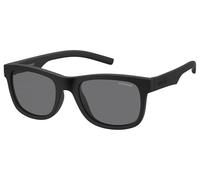 Polaroid KIDS Kinder Brille PLD 8020/S Größe 46-18 mm Rubber Schwarz polarisiert