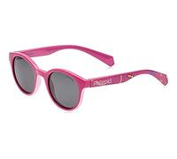 Polaroid KIDS Kinder Brille PLD 8036/S Größe 42-19 mm Fuchsia polarisiert