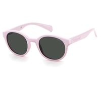 POLAROID KIDS Kinder Brille PLD 8040/S Größe 44-19 mm Rosa polarisiert