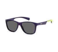 Polaroid Unisex PLD 8052/s Sunglasses, 80Z/M9 MT BL GRN, 47
