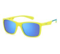 POLAROID Unisex NIÑO PLD 8053/S Sonnenbrille, Gelb