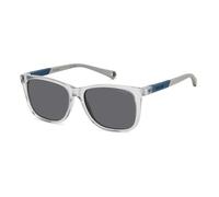 POLAROID KIDS Kinder Brille PLD 8058/S Größe 46-13 mm Grau polarisiert