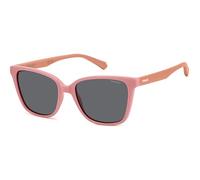 POLAROID KIDS Kinder Brille PLD 8062/S Größe 48-15 mm Rosa/Eye size: 48 - Bridge size: 15