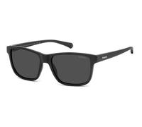 POLAROID KIDS Kinder Brille PLD 8067/S Größe 49-14 mm Matte Schwarz/Eye size: 49 - Bridge size: 14