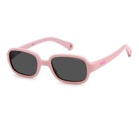 POLAROID KIDS Kinder Brille PLD K003/S Größe 43-16 mm Rosa polarisiert