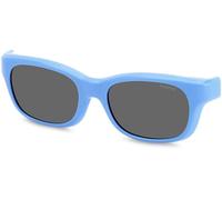 POLAROID KIDS Kinder Brille PLD K006 CL-ON Größe 45-15 mm Azure polarisiert