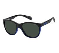Polaroid Unisex PLD 8043/s Sunglasses, OY4/M9 Black Azure, 47