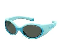 Polaroid KIDS Unisex Adults’ PLD 8037/S Sunglasses, Azure, 43