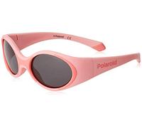 Polaroid Eyewear Pld 8037/s Junior Polarisierte Sonnenbrille Grey Polarized Pink