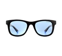Polaroid Kindersonnenbrille 8009/N/NEW D51 C3 Schwarz Blau Blau Polarisiert Einheitsgröße
