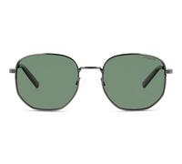 Polaroid PLD 2081/S/X KJ1 polarisiert Metall Hexagonal Grau/Grau Sonnenbrille, Sunglasses Grau/Grau Klein