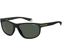 POLAROID Pld 2099/s 7ZJ/M9 BLACK GREEN Sunglasses Men's Polycarbonate, Standard, 58