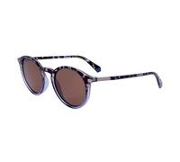 Polaroid Pld 2116/s IPR/SP HAVANA BLUE Sunglasses Unisex Injected, Standard, 49