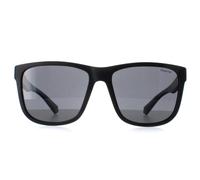 Polaroid PLD 2155/S 003 M9 mattschwarz grau polarisierte Sonnenbrille Einheitsgröße