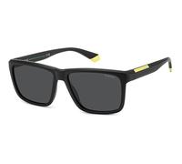 Polaroid PLD 2164/S MATTE BLACK/GREY POLARIZED 58/15/145 Herrenbrillen Sonnenbrillen