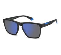POLAROID PLD 2167/S MATTE BLACK BLUE 56