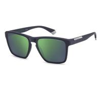 POLAROID Brille PLD 2167/S Unisex Matte Blue Grey 56