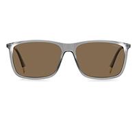 Polaroid Pld 4130/s/x KB7/SP GREY Sunglasses Men's Acetate, Standard, 59