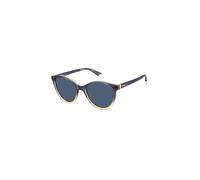 Polaroid Pld 4133/s/x YRQ/C3 BLUE BEIGE Sunglasses Women's Polycarbonate, Standard, 55