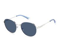 Polaroid Pld 4135/s/x 010/C3 PALLADIUM Sunglasses Men's Steel, Standard, 54