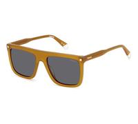 POLAROID PLD 4166/S/X Sonnenbrille, Gelb, 56 für Herren, Gelb, 56
