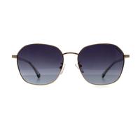 Polaroid PLD 4168/G/S/X runde polarisierte Sonnenbrille mit Farbverlauf - Gold Einheitsgröße