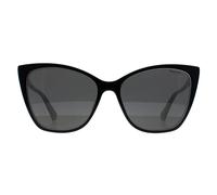Polaroid PLD 4181/S 80S M9 schwarz weiÃŸ grau polarisierte Sonnenbrille Einheitsgröße