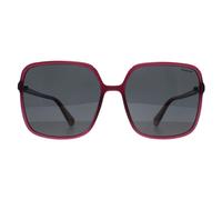Polaroid PLD 6128/S MU1 M9 fuchsia rosa grau polarisierte Sonnenbrille Einheitsgröße