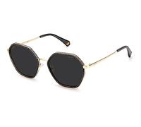 Polaroid Pld 6147/s/x KB7/M9 GREY Sunglasses Women's Polycarbonate, Standard, 56