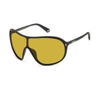 Polaroid PLD 6216/S Sonnenbrille, matt, Schwarz, 99, Unisex, Erwachsene, Mattes Schwarz, 99 cm