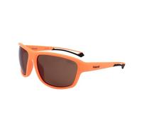 Polaroid Unisex PLD 7049/s Sunglasses, 2M5/47 MATT ORANGE, 62
