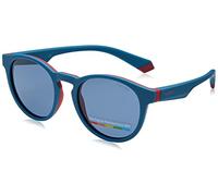 Polaroid Pld 8048/s CLP/C3 TEAL RED Sunglasses Unisex Baby Injected, Standard, 45